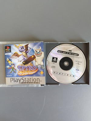 Spyro The Year Of The Dragon PS1 μεταχειρισμένο, δίσκος σε άριστη κατάσταση