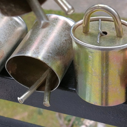 Six New Brass Livestock Bells with Clear Loud Sound