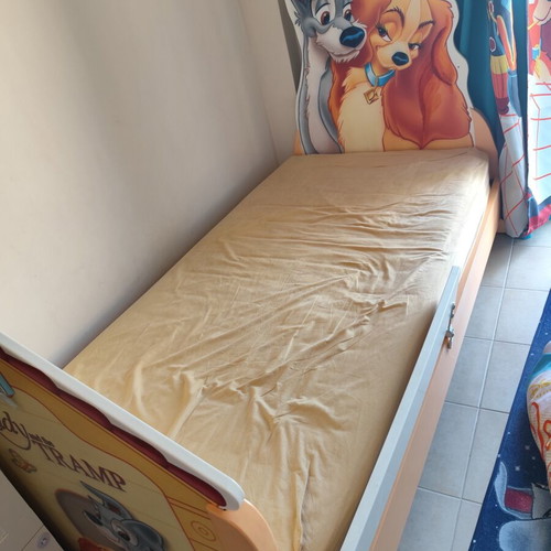 Children's bed with mattress like new