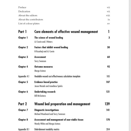 Book Wound Management for the Advanced Practitioner unused