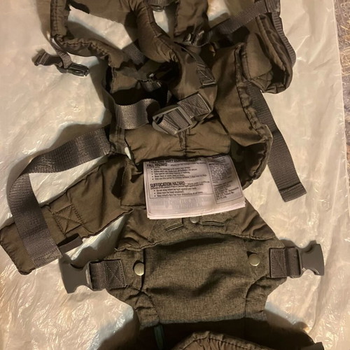 Infantino Flip Advanced 4-in-1 ergonomic baby carrier used