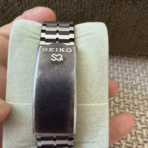Seiko Quartz LC Chronograph 1976 vintage wristwatch used