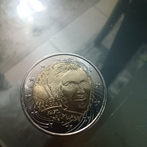France 2 euro 2018 Simone Veil coin