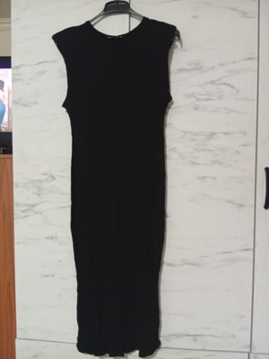 ZARA φόρεμα μεταχειρισμένο, μαύρο, μέγεθος L
