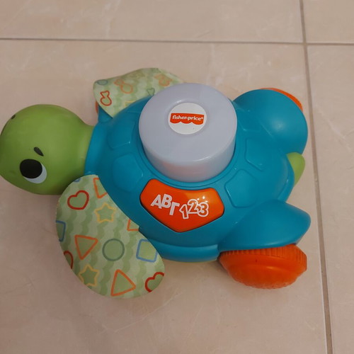 Fisher-Price Turtle Like New Interactive Toy