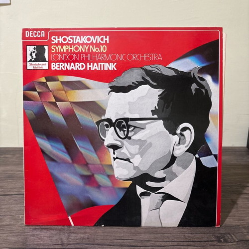 Shostakovich Symphony No.10 vinyl used, 1977 UK edition