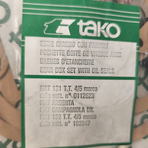 Fiat 131-132 gearbox gasket set new