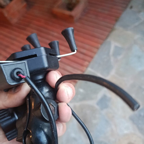Phone mounts for motorcycles used, set of 2