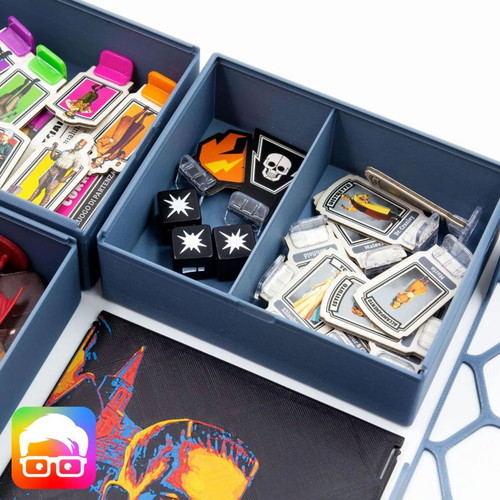 Horrified Board Game Organizer new, fits sleeved cards
