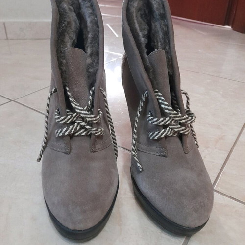 Tamaris ankle boots brown like new, size 39, lightly worn