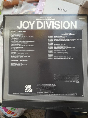 Joy Division The Peel Sessions винилов албум употребяван, поп