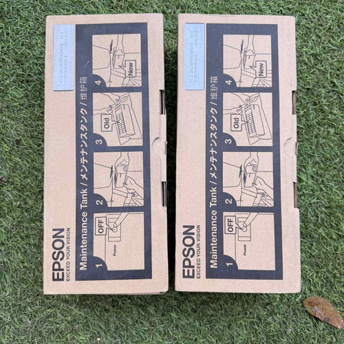 Epson Maintenance Tank C12C890501 PXMT3 σετ 2 τεμαχίων καινούργια σφραγισμένα