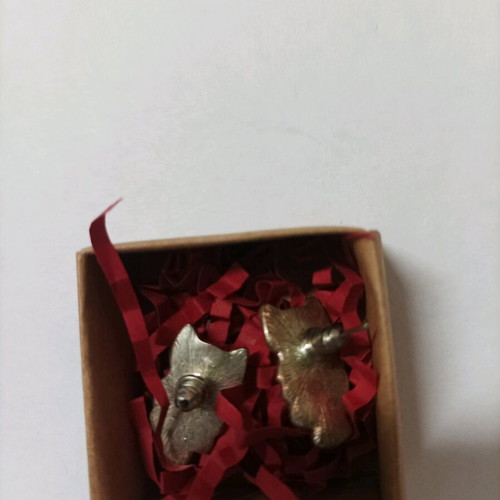 Earrings owl design like new