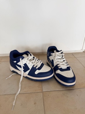 Offwhite Out Of Office 42 σαν καινούργια, μπλε και μωβ casual παπούτσια