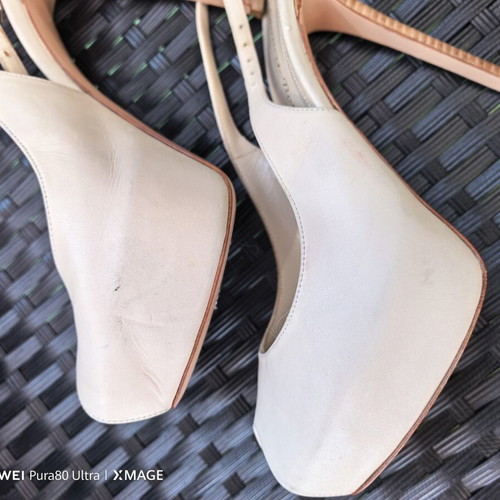 Gianvito Rossi high heel shoes size 37, 10cm heel height