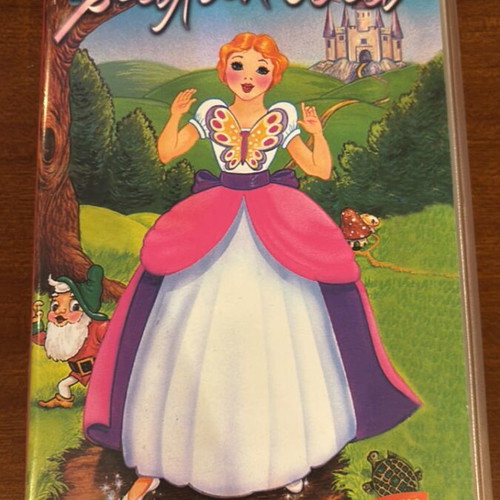 Cinderella video cassette used, dubbed