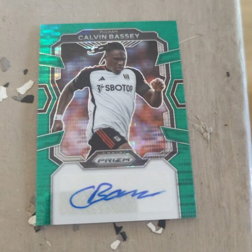 Calvin Bassey Premier League autograph card