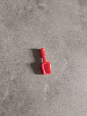 Playmobil red shovel