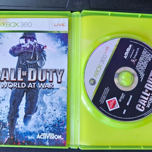 Call of Duty World at War Xbox 360 game used