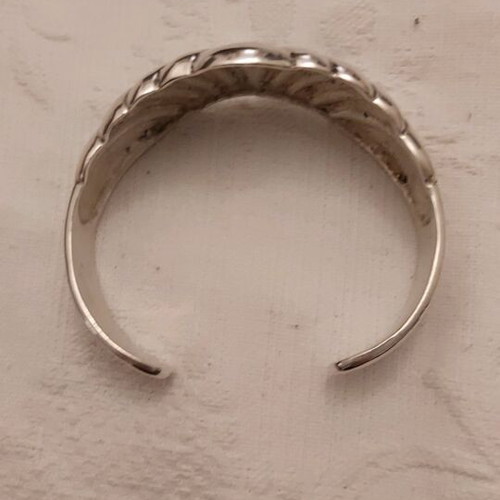Solid handmade 925 silver bracelet