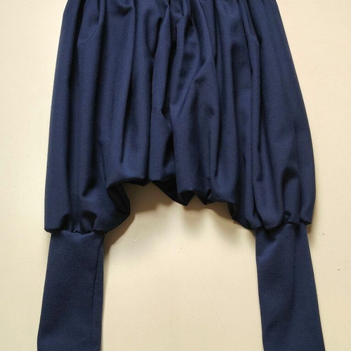 Children's traditional woolen vraka 6 years old dark blue new