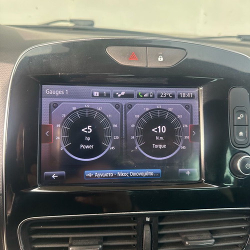 Rs Monitor screen for Renault Clio 2013-2018 like new