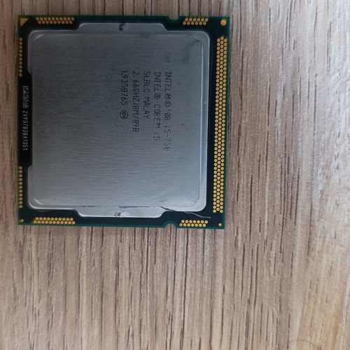 Intel i5-750 used processor