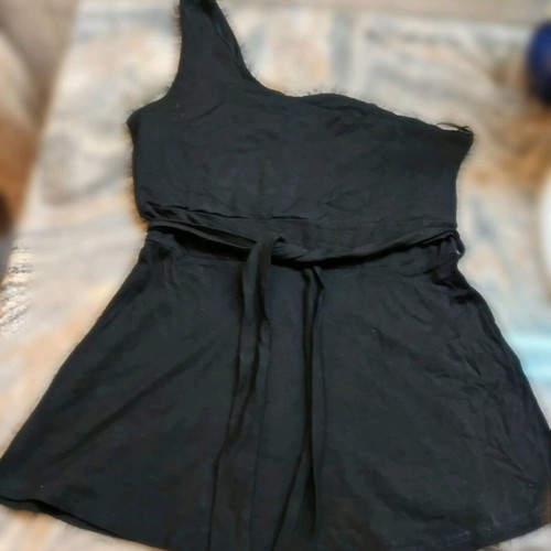 Evening top large black like new
