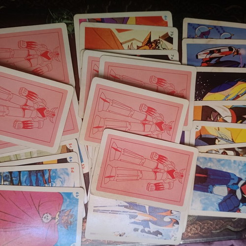 Goldrake Card Game used, 36 cards, Dal Negro 1978