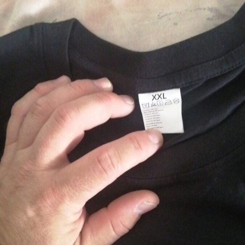 Unisex T-shirt Black Coffee size 2XL