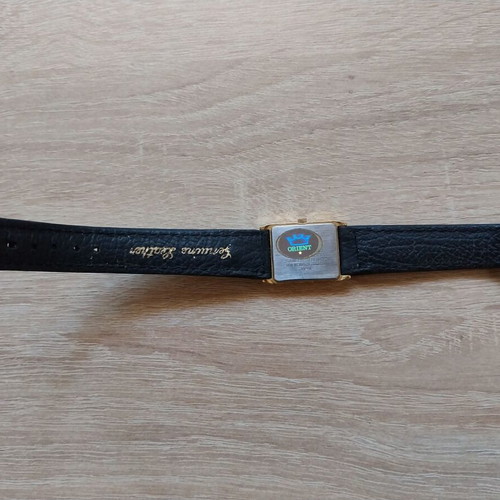 Vintage Orient Quartz Rectangular Watch (unisex)