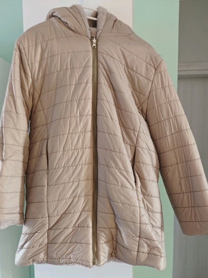 Double face jacket like new, size M/L, beige