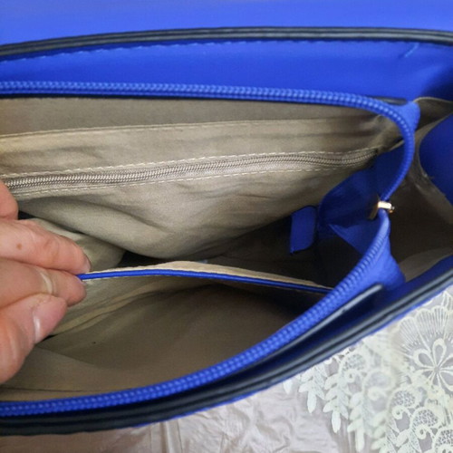 Backpack new large blue with multiple inner pockets