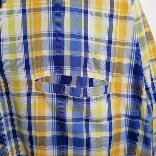 Plaid shirt used, size XL, multicolor