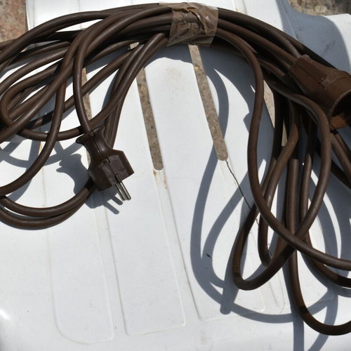 Extension cable 10 meters like new, Made in Germany DIN ISO