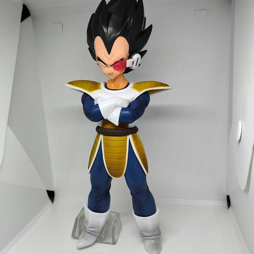 Vegeta Dragon Ball Z figure 24cm with removable Scouter like new