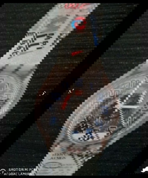 Swatch Swiss-Made 007 James Bond Danjaq Villain Collection Elliot Carver Watch.Με βγαλμένη μπαταρία