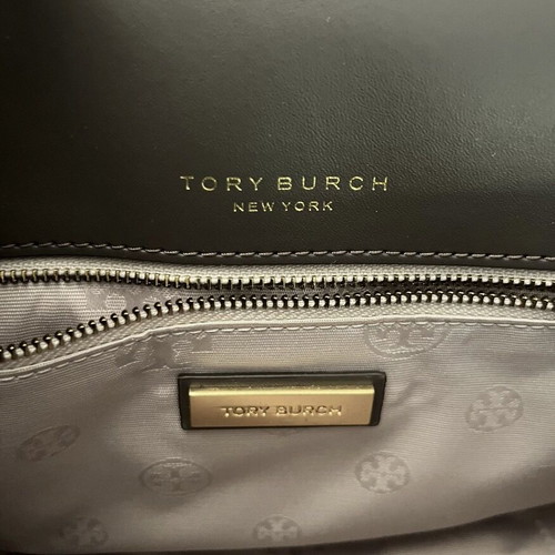 Tory Burch shoulder bag new, brown leather, crossbody chain