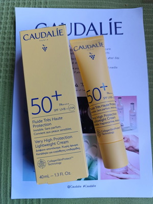 Caudalie Fluid 50+ Αντηλιακό προσώπου 40ml καινούργιο