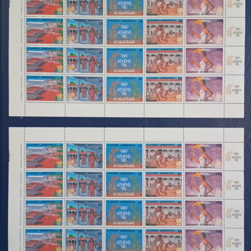1988 Greece Olympic Games Seoul Mint Never Hinged Stamps