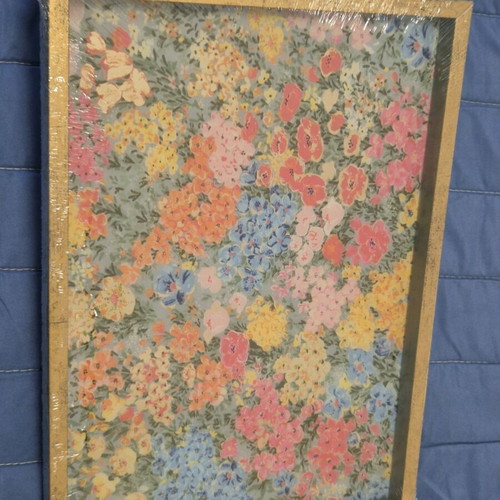 Akuante decorative tray 30x42 cm colorful floral new
