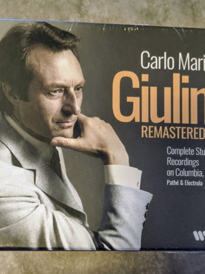 Carlo Maria Giulini Remastered Complete Studio 60 CD σετ καινούργιο, κλασική