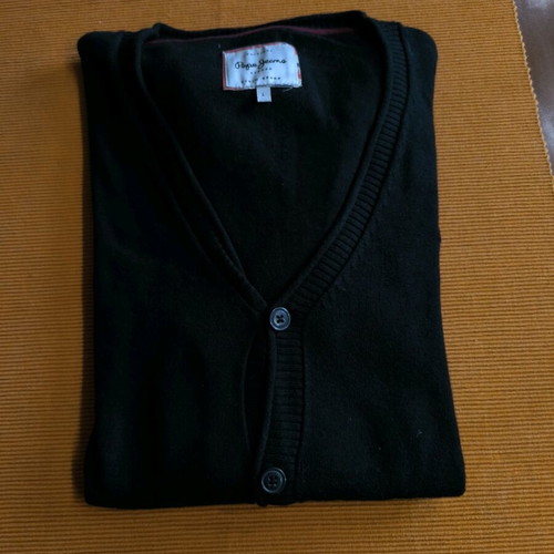 Pepe Jeans men's cardigan size L black like new