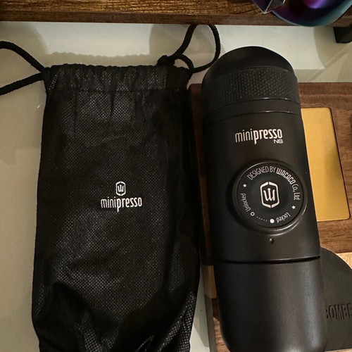 Wacaco Minipresso NS portable coffee machine like new