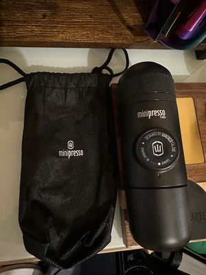 Wacaco Minipresso NS portable coffee machine like new