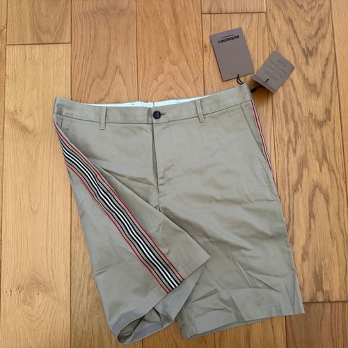 Burberry Icon Stripe shorts, beige, size L