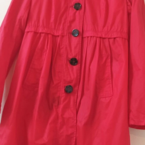Women's coat with hood new, pink, size M