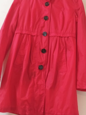 Women's coat with hood new, pink, size M