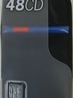 CD wallet for 48 CDs new