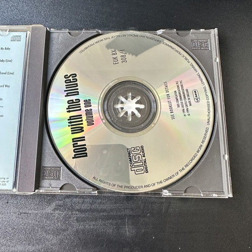 Born With The Blues Vol. 1 CD, blues collection